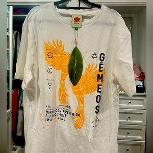 FARM Rio oversized Gemini t-shirt.